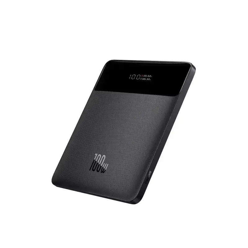 پاوربانک فست شارژ Blade High Power Digital Display Quick Charge Power Bank 20000mAh 100W Black Baseus